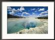 A View Of The Sapphire Pool At The Biscuit Geyser Basin by Norbert Rosing Limited Edition Pricing Art Print