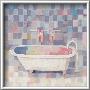 Daisy Bath by Nina Francis Limited Edition Print