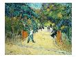 Entrance To The Public Gardens In Arles, C.1888 by Vincent Van Gogh Limited Edition Print