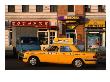 New Yellow Taxi In The Street, Moscow, Russia by Jonathan Smith Limited Edition Print