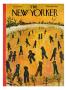 The New Yorker Cover - January 17, 1953 by Abe Birnbaum Limited Edition Print