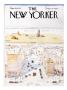 The New Yorker Cover, View Of The World From 9Th Avenue - March 29, 1976 by Saul Steinberg Limited Edition Print