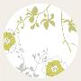 Floral Composition In The Round I by Louise Anglicas Limited Edition Print
