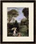 Landscape With Tobias Laying Hold Of The Fish, Circa 1615 by Domenichino Limited Edition Print