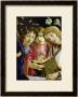 Madonna And Child With The Young St. John The Baptist And Angels: Detail Showing Three Angels by Sandro Botticelli Limited Edition Print