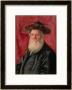 Portrait Of The Rabbi Of Nadvorno, Circa 1910 by Isidor Kaufmann Limited Edition Pricing Art Print