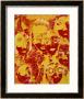 Faces: Yellow And Red by Diana Ong Limited Edition Pricing Art Print