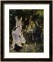 In The Garden Under The Trees by Pierre-Auguste Renoir Limited Edition Print