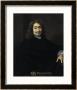 Portrait, Presumed To Be Rene Descartes (1596-1650) by Sebastien Bourdon Limited Edition Print