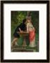 Lovers By A Fountain by Modesto Faustini Limited Edition Print