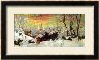 Arriving For Shrove-Tide, 1916 by Boris Kustodiyev Limited Edition Pricing Art Print