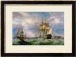 British Men-O-War Sailing Into Cork Harbour by George Mounsey Wheatley Atkinson Limited Edition Pricing Art Print