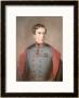 Portrait Of Emperor Franz Joseph Of Austria (1830-1916) Aged 20, 1850 by C. Lemmermayer Limited Edition Print