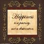 Words To Live By: Happiness by Debbie Dewitt Limited Edition Print