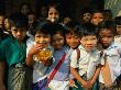 Group Of School Children, Mawlamyaing, Mon State, Myanmar (Burma) by Bernard Napthine Limited Edition Print