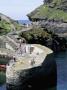 Harbour And Pier, Boscastle, North Cornwall, England, United Kingdom by Brigitte Bott Limited Edition Print