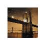 Brooklyn Bridge At Night by Silvia Otte Limited Edition Print