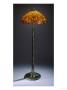 Important Dichroic Dragonfly Leaded Glass And Bronze Floor Lamp by Daum Limited Edition Print