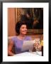 First Lady Jacqueline Kennedy Looking Over Some Papers At The White House by Ed Clark Limited Edition Pricing Art Print
