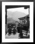 Family Outside In Front Yard Of Their Home In Coal Mining Town by Alfred Eisenstaedt Limited Edition Print