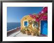 Colourful House In Santorini, Cyclades, Greek Islands, Greece, Europe by Papadopoulos Sakis Limited Edition Print