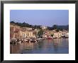 Gaios Harbour, Paxos, Ionian Islands, Greece by Julia Bayne Limited Edition Print