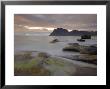 Sunset Over Utakleiv, Vestvagoya, Lofoten Islands, Norway, Scandinavia by Gary Cook Limited Edition Pricing Art Print