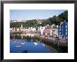 Harbour And Main Street, Tobermory, Island Of Mull, Argyllshire, Inner Hebrides, Scotland by Geoff Renner Limited Edition Print