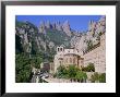 Montserrat Monastery Founded In 1025, Catalunya (Catalonia) (Cataluna), Spain, Europe by Gavin Hellier Limited Edition Print