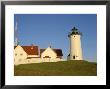 Exterior Of Nobska Point Lighthouse, Woods Hole, Cape Cod, Massachusetts, Usa by Fraser Hall Limited Edition Print