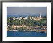 Topkapi Palace And Bosphorus From Galata Tower, Istanbul, Turkey by Michele Falzone Limited Edition Print