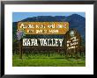 Welcome Sign, Napa Valley, California by John Alves Limited Edition Print