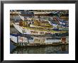 Colorful Fishing Boats In Elmina, Ghana by Jodi Cobb Limited Edition Pricing Art Print