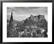 The Edinburgh Castle Sitting High On A Rock Above St. Cuthbert's Church by Hans Wild Limited Edition Print