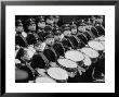 Young Military Cadet Drummers In May Day Parade by Howard Sochurek Limited Edition Print