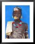 Tsemay Man With Flower In Mouth At Weekly Market, Key Afir, Lower Omo Valley, Ethiopia, Africa by Jane Sweeney Limited Edition Print