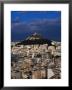 Lykavittos Hill And City, With Storm Clouds Brewing Overhead, Athens, Attica, Greece by Setchfield Neil Limited Edition Pricing Art Print