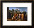 Jesus Healing The Blind Of Jericho by Nicolas Poussin Limited Edition Print