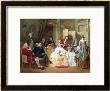 Abbe Prevost Reading Manon Lescaut, 1856 by Joseph Caraud Limited Edition Print