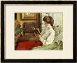 A Good Book, 1905 by Paul Fischer Limited Edition Print