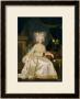 Portrait Of Louise Marie Josephine De Savoie, In A White Satin Dress by Joseph Boze Limited Edition Pricing Art Print