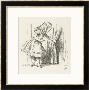 Alice Alice Draws Back The Curtain To Reveal A Little Door by John Tenniel Limited Edition Pricing Art Print