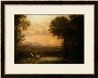 Landscape At Dusk by Claude Lorrain Limited Edition Print