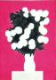 Bouquet De Boules De Neige Sur Fond Rose by Bernard Cathelin Limited Edition Pricing Art Print
