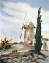 Le Moulin De Daudet A Fontvieille by Victor Zarou Limited Edition Pricing Art Print