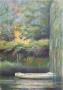 Giverny, Une Barque Sur L'eau by Rolf Rafflewski Limited Edition Pricing Art Print