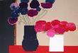 Deux Bouquets A La Nappe Rouge by Bernard Cathelin Limited Edition Pricing Art Print