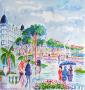 Cannes, La Croisette by Jean Claude Picot Limited Edition Print