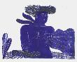 Le Foulard Bleu A Pois by Alexandre Fassianos Limited Edition Pricing Art Print