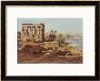 The Island Of Philae, 1866 by Carl Friedrich Heinrich Werner Limited Edition Pricing Art Print